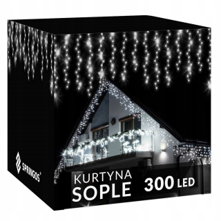 Springos cencúľ vianočné stromčeky 201 - 300 svetiel